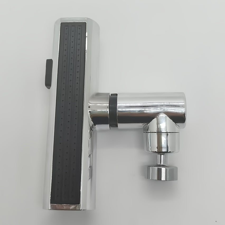 Pixor Multi-Function Faucet Adapter with 3-Speed Waterfall Flow, Rotatable Spray Head