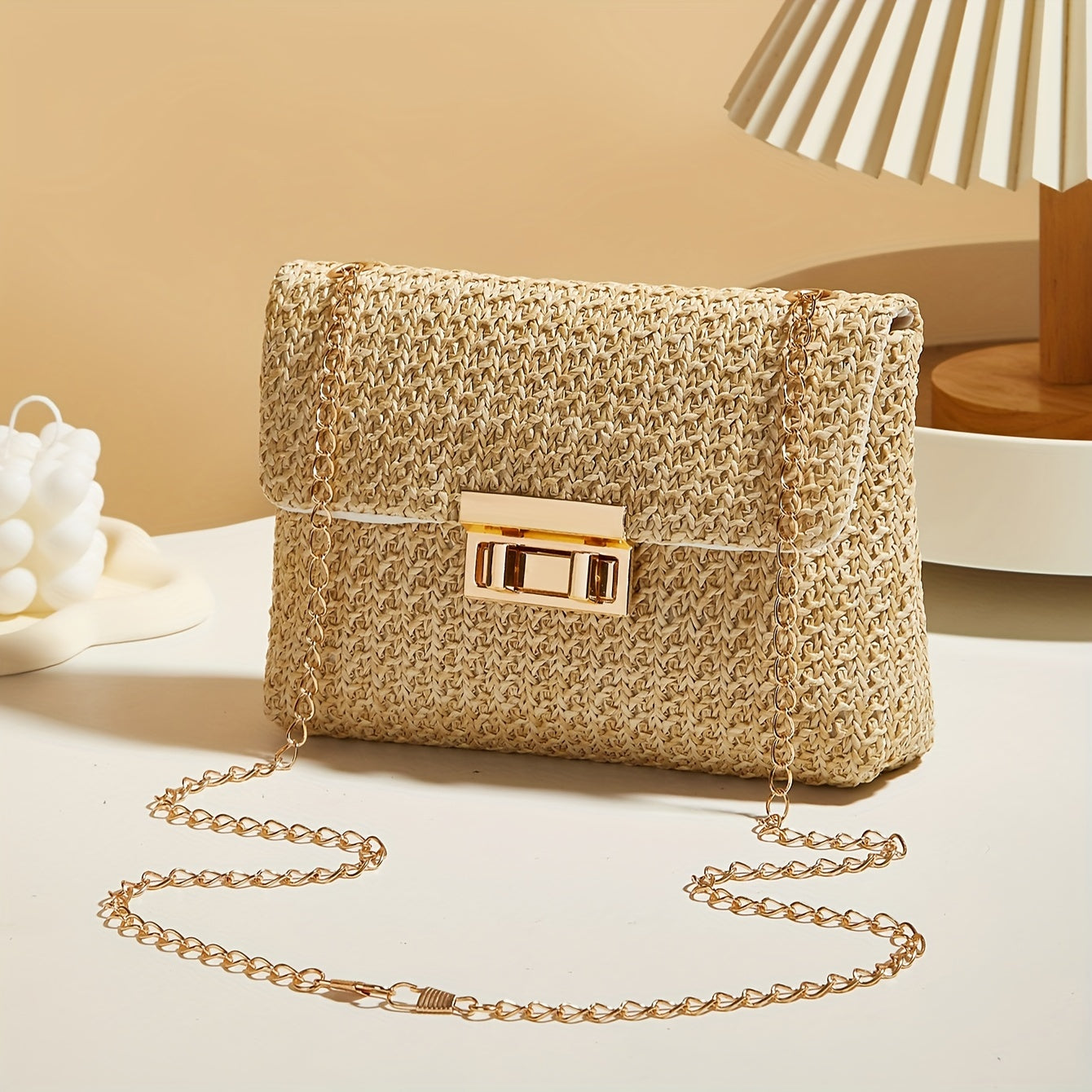 Pixor Chain Strap Crossbody Bag - Elegant Style Women's Bag For Occasion Theme And Banquet Outfits