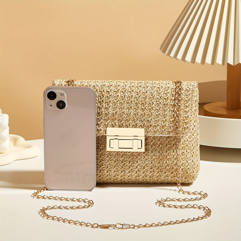Pixor Chain Strap Crossbody Bag - Elegant Style Women's Bag For Occasion Theme And Banquet Outfits
