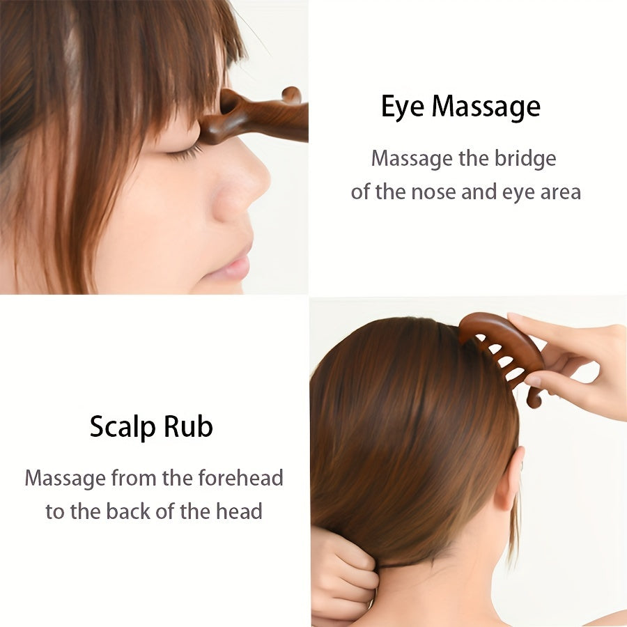 Pixor Wide-Tooth Massage Comb with Dolphin-Shaped Design Hair Care Tool for Relaxation and Relaxation, Massage Comb