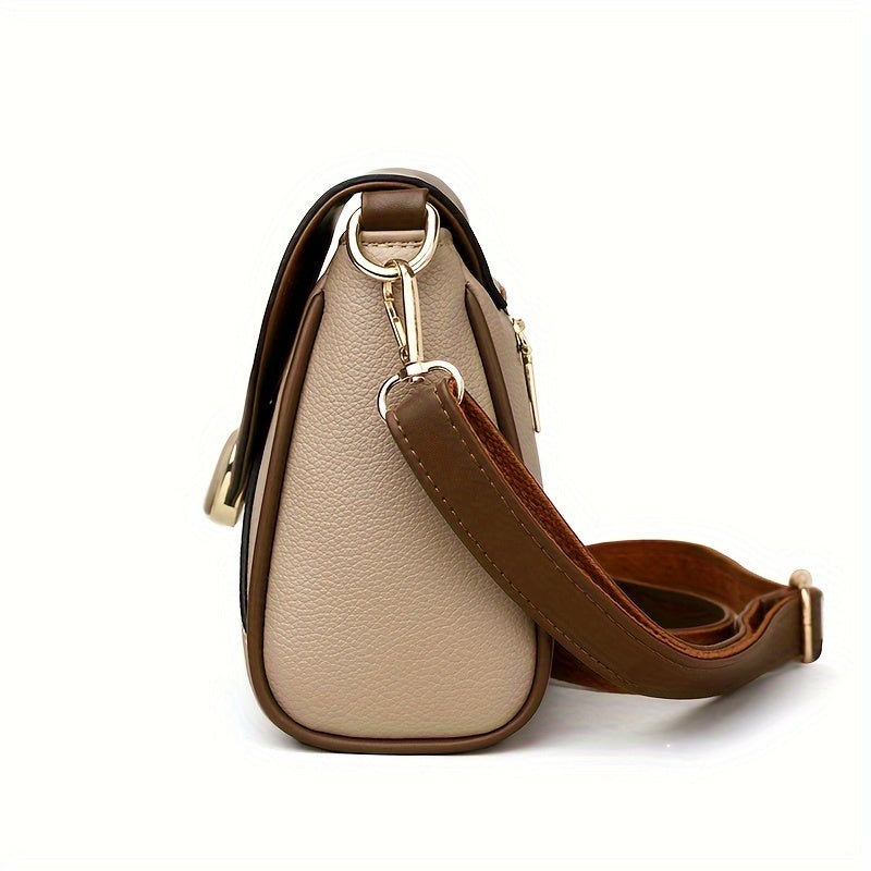 Pixor Stylish Two-Tone Women’s Crossbody Bag